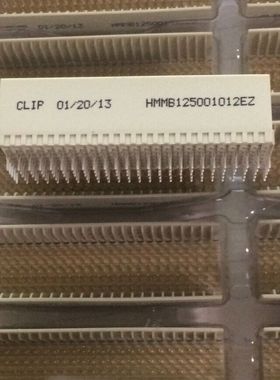 HMMB125001012EZ CLIP金属连接器 镀金背夹连接器125Pin深圳仓储