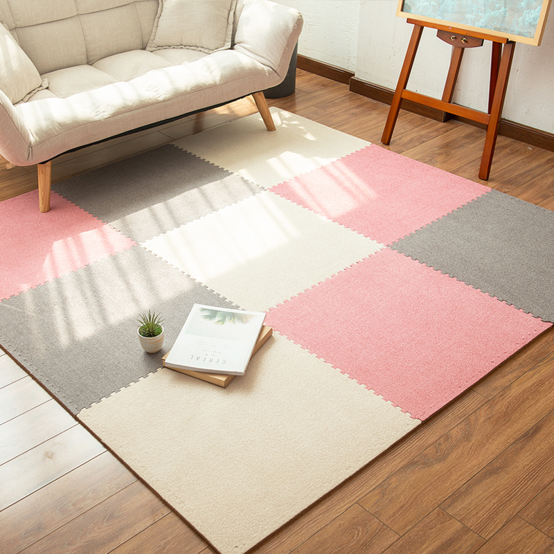 毛绒地毯环保家用床边垫隔凉地垫