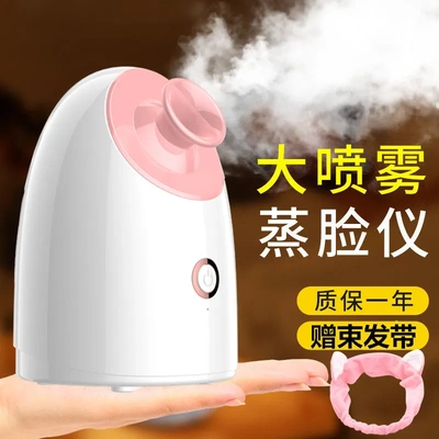 家用热喷蒸脸器纳米喷雾补水仪器机美容仪脸部打开毛孔蒸脸仪器