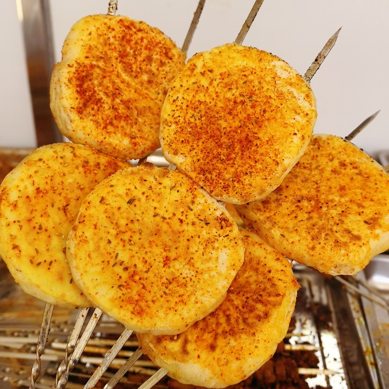 佳城尚品佳木斯烧烤店烤饼孜然芝麻麻辣烤饼鹤岗小串不加肉串