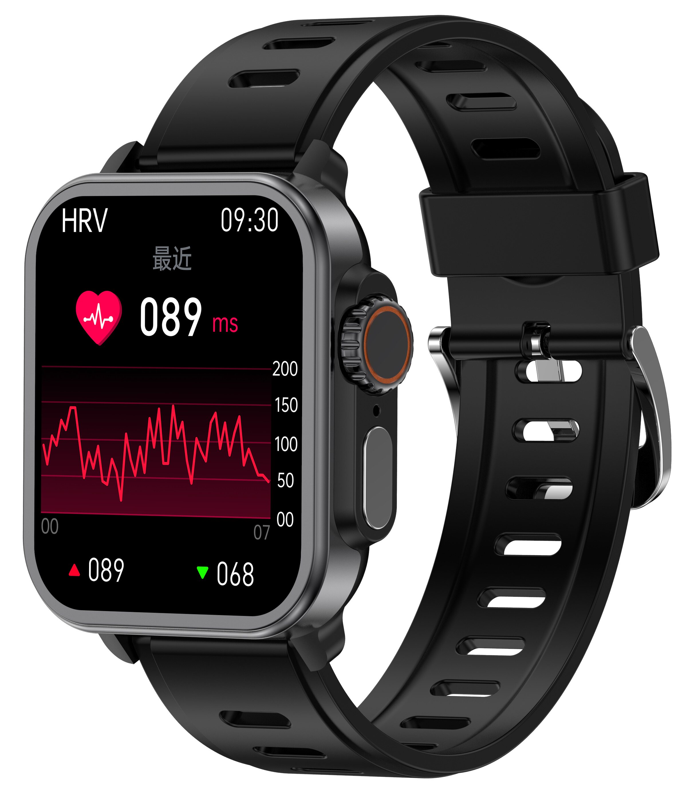 스마트 심박수 및 혈압 모니터링 시계 24시간 자동 모니터링 고정밀 비침습적 무통 및 다기능