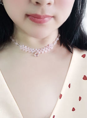 燕支吾西疤痕遮挡项链时尚秀气