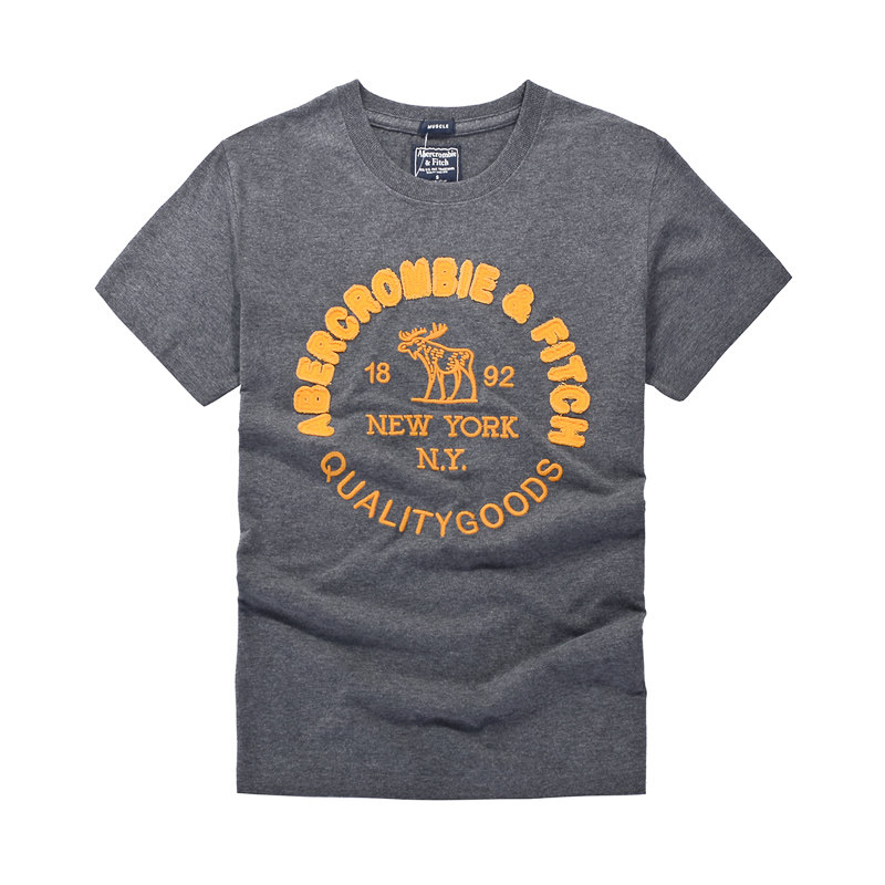 af短袖t恤男圆领夏季清亏特价修身纯棉半袖打底衫潮t休闲时尚体恤在类目 男装, T恤中 - 来自Buy2taobao.com提供专业的淘宝代购服务