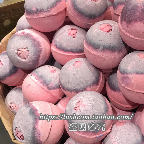 现货 英国LUSH性感浴弹汽泡弹浴球Sex Bomb泡澡球200G气泡弹
