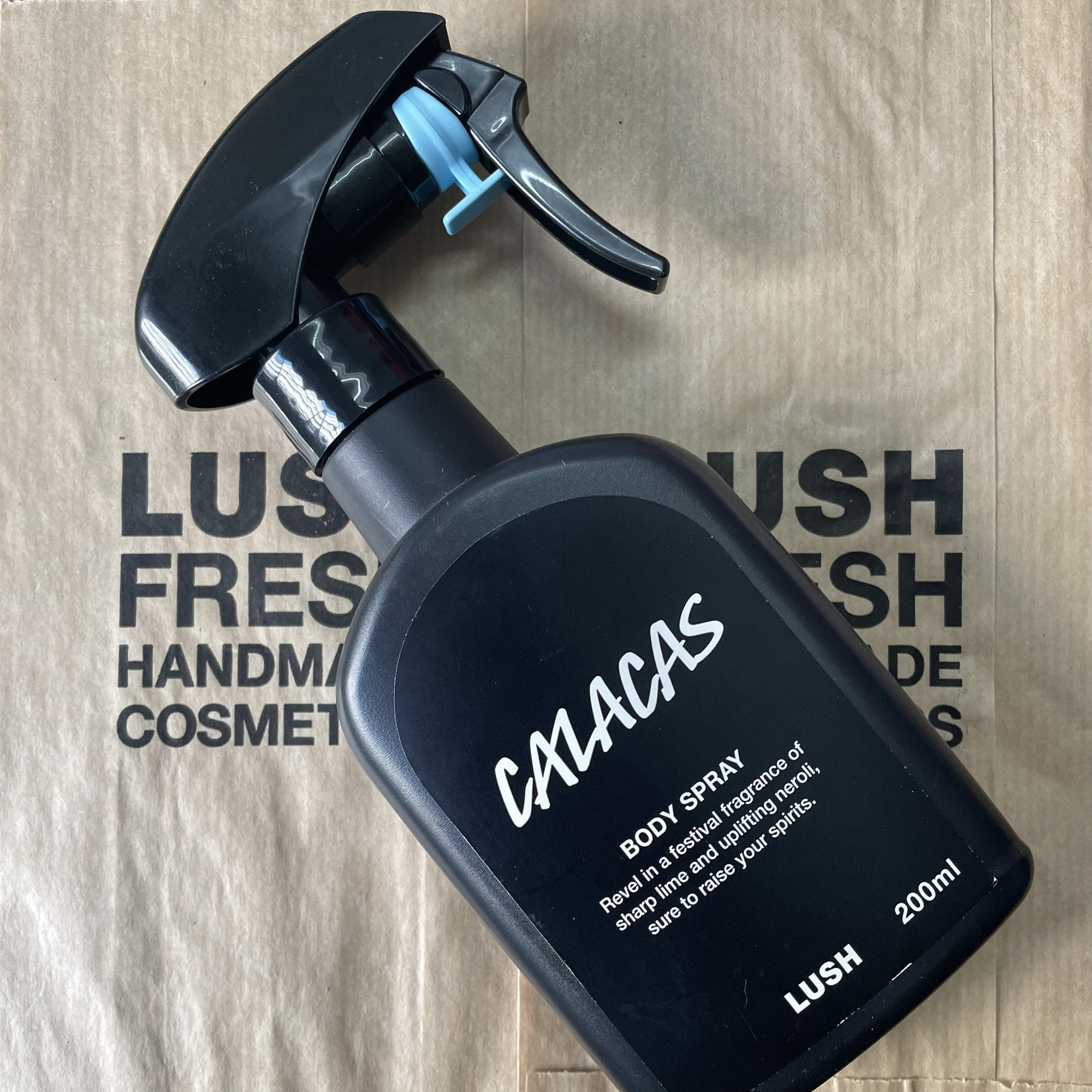 lush calacas 卡拉卡斯身体喷雾 柠檬橘子 淡香水5ml/10ml