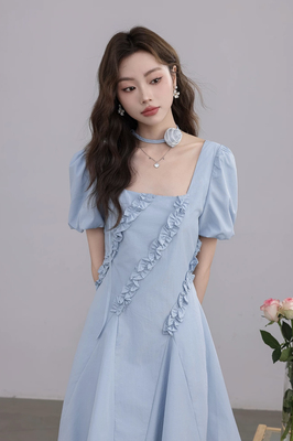 NN | 品质闭眼入大码新款时尚百搭韩版连衣裙女高级感设计感