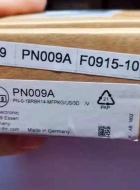 IFM PN009A 易福门压力传器 PN-0-1BRBR1