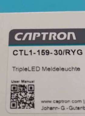 CAPTRON凯本隆开关传感器CTL1-159-30/R