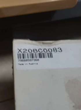 贝加莱总线模块X20BC0083，奥地利制造，Rev.J0版