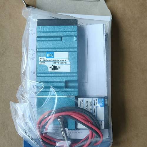 美国MAC电磁阀413A-00A-DM-DFRA-1BA
