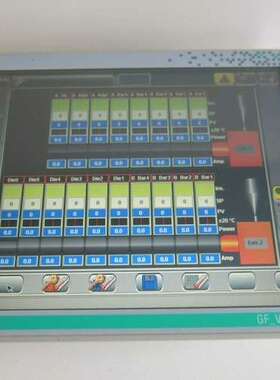 GEFRAN触摸屏，型号GF_VEDO 104，