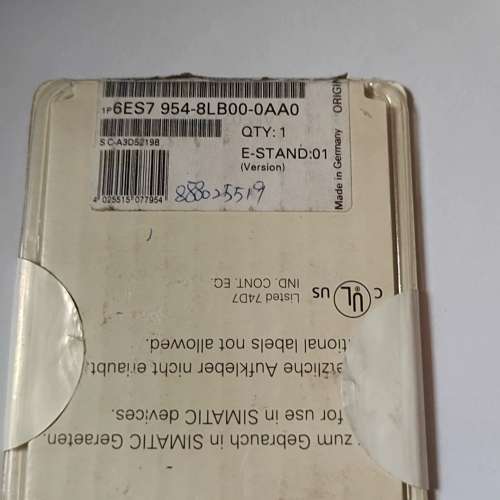 存储卡，型号6ES7 954-8LB00-0AA0，工