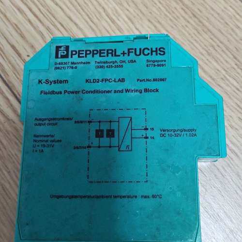 倍加福KLD2-FPC-LAB Fieldbus Power