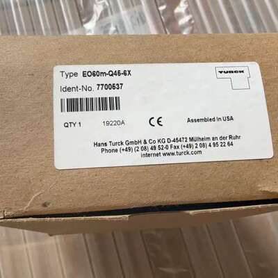 图尔克EO60m-Q45-6X光电开关，货号7700