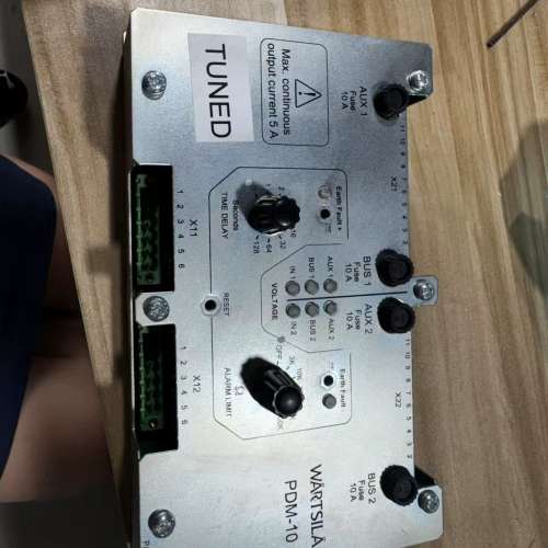 瓦锡兰PDM-10保护继电器，型号PAAE062495，实物