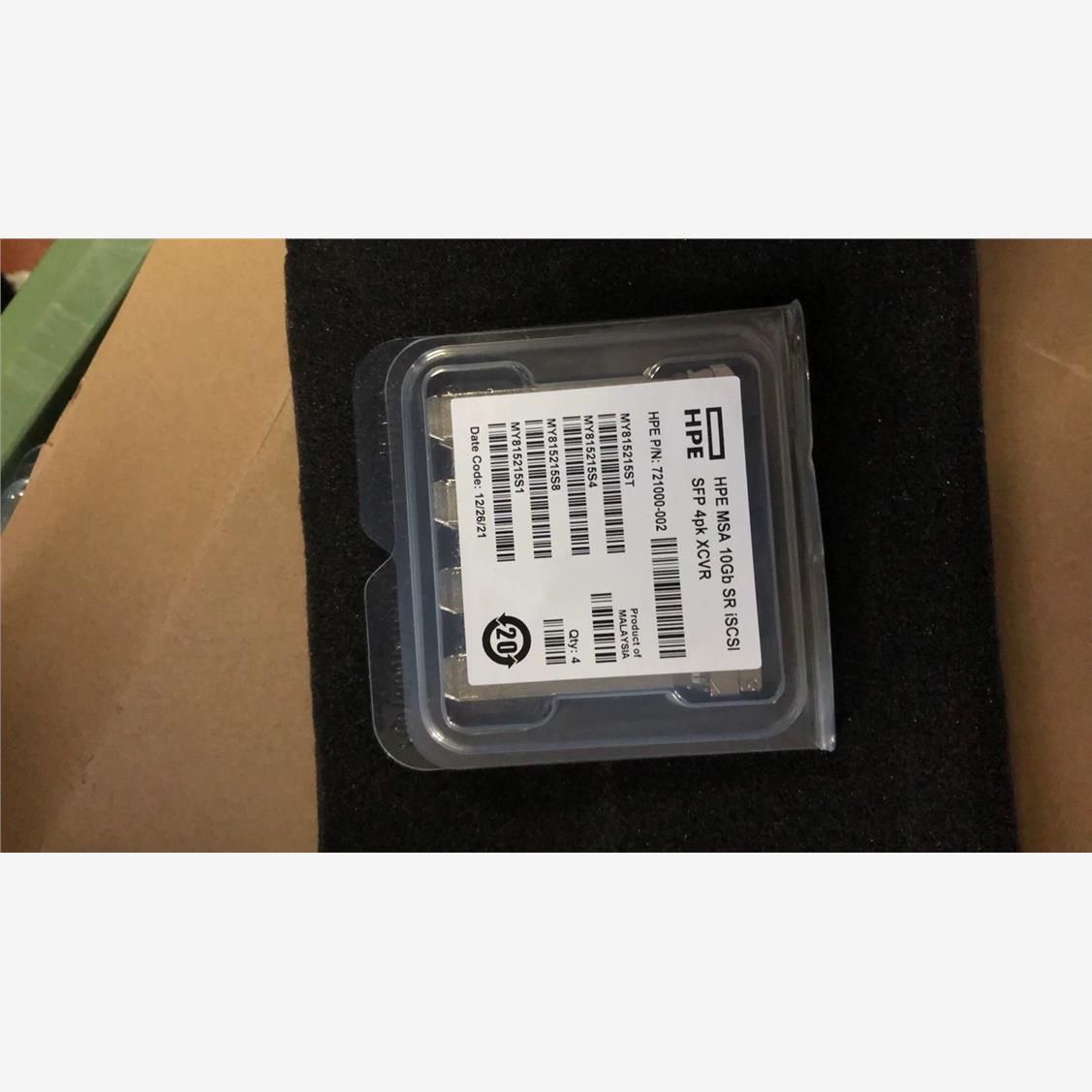 HPE C8R25B 721000-002 MSA2050