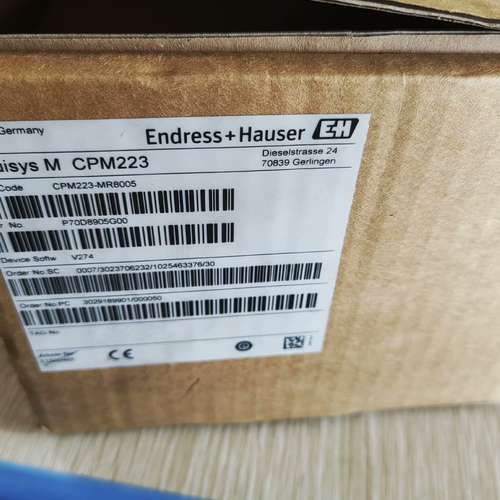 E+H变送器CPM223-MR8005，原厂，1个，
