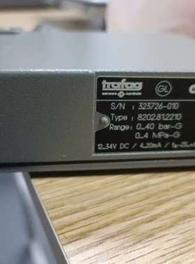Trafag压力开关8202.81.2210  0-40ba