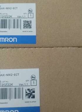 PLC模块3G3AX-MX2-ECT正品2个