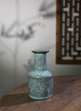 觅青堂手工冰裂高端花器