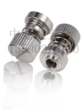 松不脱螺钉M3手拧防松螺丝M4弹簧组合螺丝柱M5固定面板螺栓厂销