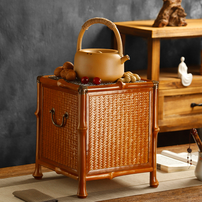 筇竹围炉煮茶器碳炉煮茶炉家用