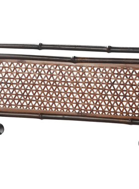 新中式桌面屏风隔断挡板家用小复古装饰摆件栅栏围栏摄影道具茶室