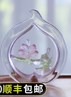 心缘堂琉璃十二花神摆件高档精品