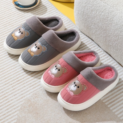 棉拖鞋女士秋冬季家居室内情侣