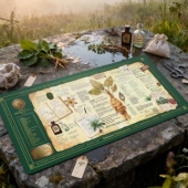 魔法草药学档案桌垫 鼠标垫900x400mm