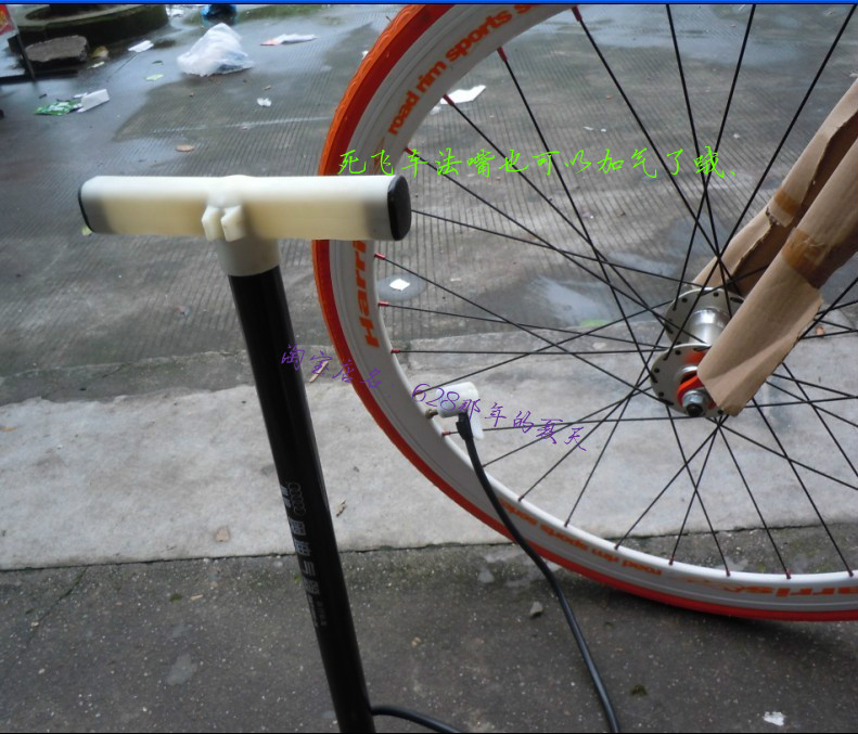 正品欧耐奥迪打气筒英美法式汽嘴自行车电动车死飞车摩托车自换嘴