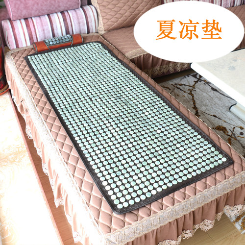 玉石单人防滑凉席床垫