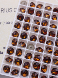 施家水钻1088华子1001烟熏琥珀美甲饰品指甲手工DIY配钻耳钉贴钻