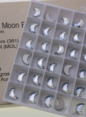 施钻水晶2813月亮361MOL浅粉蓝月光 美甲饰品奥地利水钻DIY华子钻