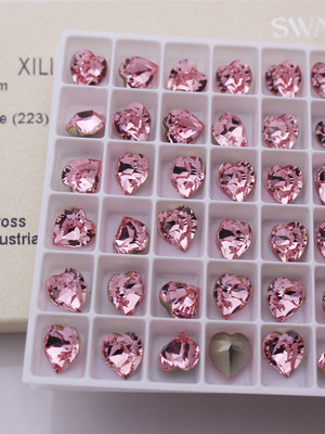 华子水钻4884浅粉223美甲饰品DIY