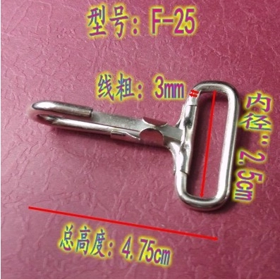 Фабрика прямая пряжка с прямыми сделками с крючком