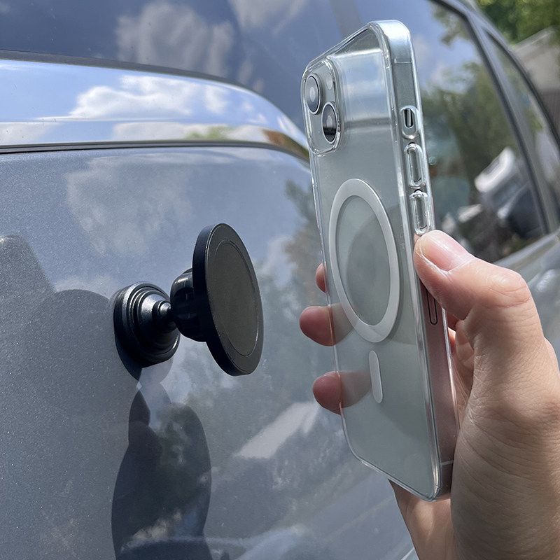 Magsafe磁吸手机支架车载汽车用 户外旅行健身房厨房浴室自拍神器