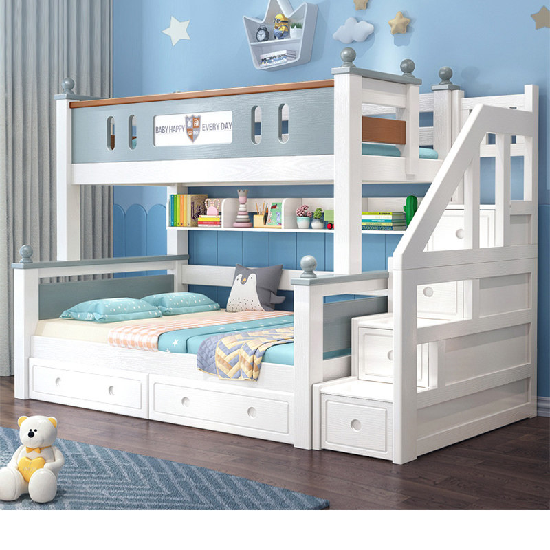 上下铺双层床全实木多功能大人儿童高低床成年子母两层木床上下床,住宅家具,高低/子母床,淘宝优惠券,粉丝福利购,淘宝优惠卷