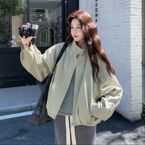 设计感工装皮外套女2025冬季新款超好看时尚百搭日系皮衣夹克上衣图片