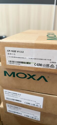 MOXA CP-102E PCI-E卡 2口 RS232 多串口卡 工业级 摩莎 原包装