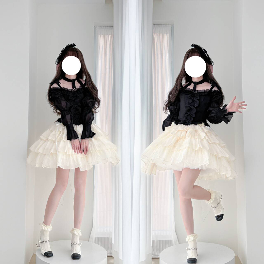 lolita现货成人礼分体套装