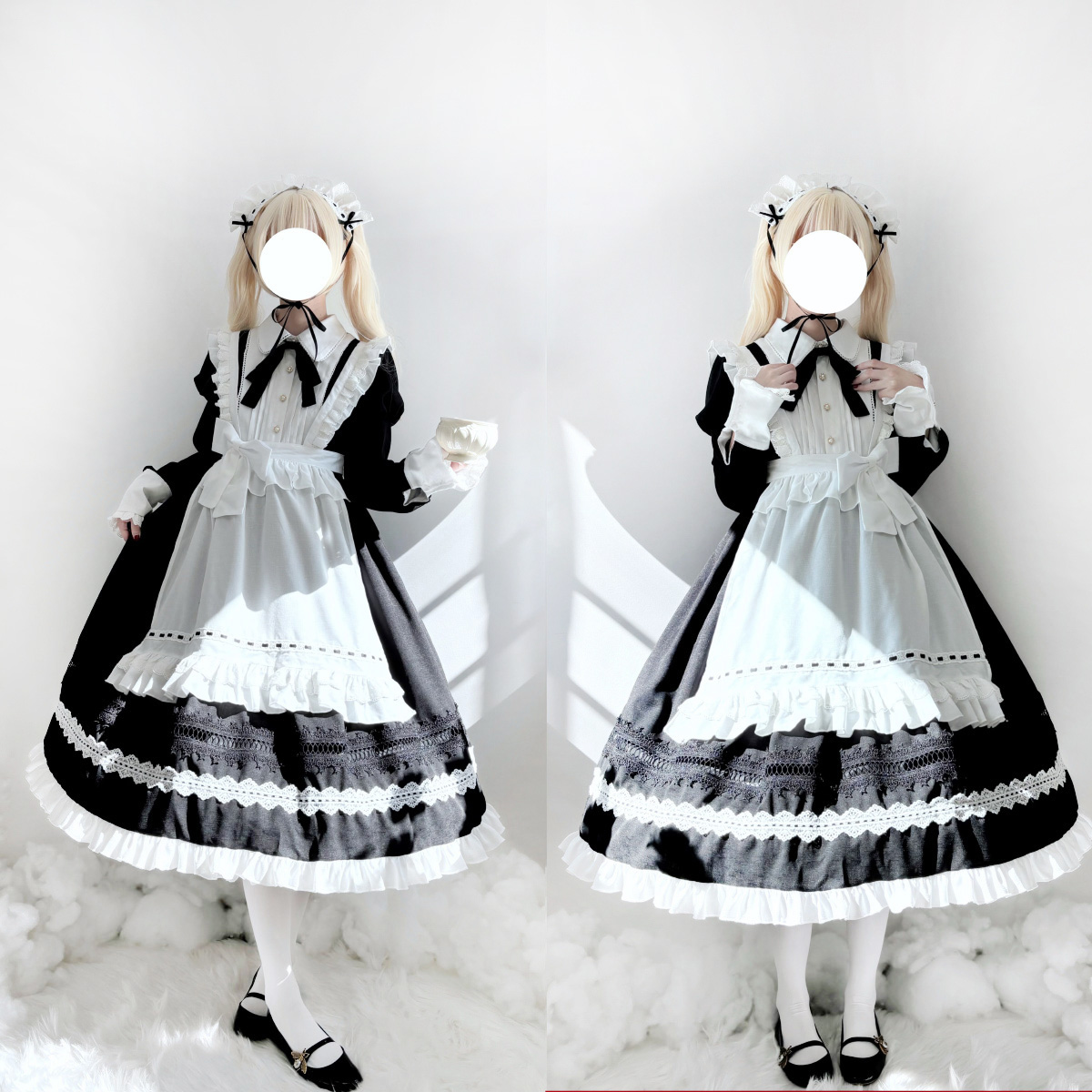 现货秒发四季女仆lolita