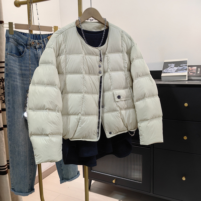 洋气短款羽绒服女冬2025新款小个