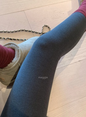 纯元～TR超柔软舒适不勒腹不勒腿加宽高腰保暖双面绒打底裤冬女