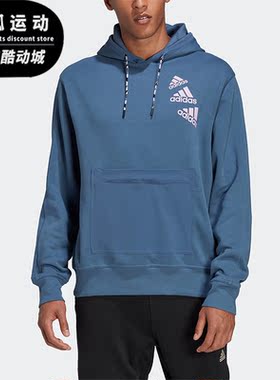 Adidas/阿迪达斯正品M Q4 BL HD 情侣款加绒运动卫衣HL9382