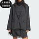 外套IY9017 三叶草女士休闲运动宽松西装 Adidas 阿迪达斯正品