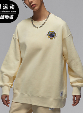 Nike/耐克正品Jordan 街头艺术系列女士加绒卫衣FV8599-113