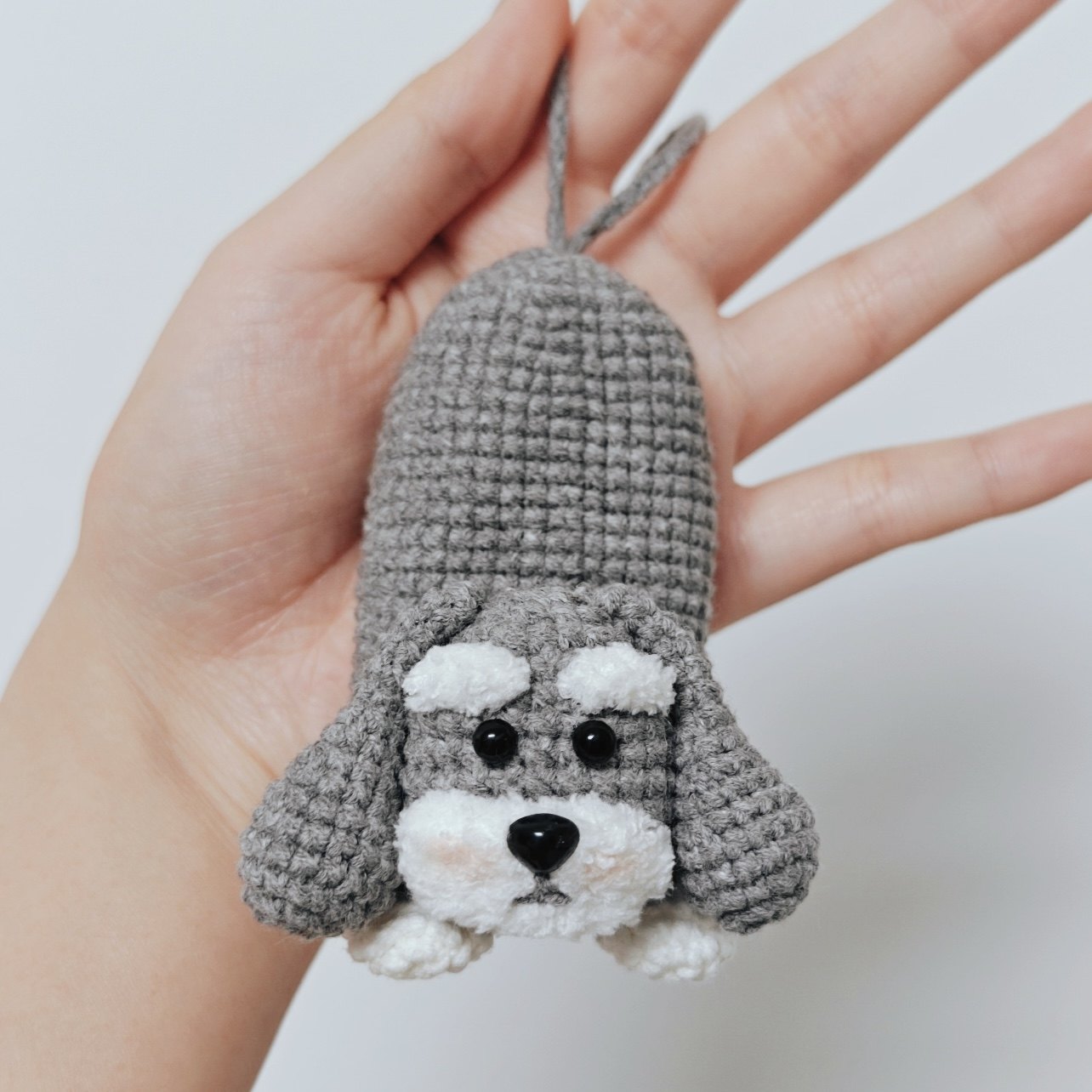 毛线diy手工编织雪纳瑞小狗车钥匙包材料包钩织可爱针织玩偶送人,服饰配件/皮带/帽子/围巾,DIY编织材料包,淘宝优惠券,粉丝福利购,淘宝优惠卷