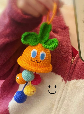 手工diy钩针毛线钩织五月天卜卜风铃玩偶挂件材料包演唱会应援物