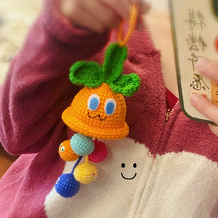 手工diy钩针毛线钩织五月天卜卜风铃玩偶挂件材料包演唱会应援物